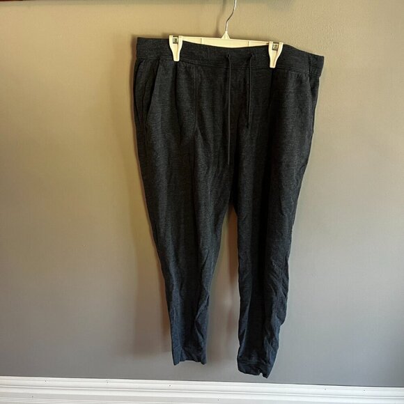 SAXX Joggers Lounge Pants Dark Blue XL with Pockets - Picture 2 of 8
